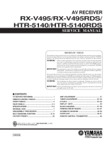 Yamaha RXV-495 - Service Manual